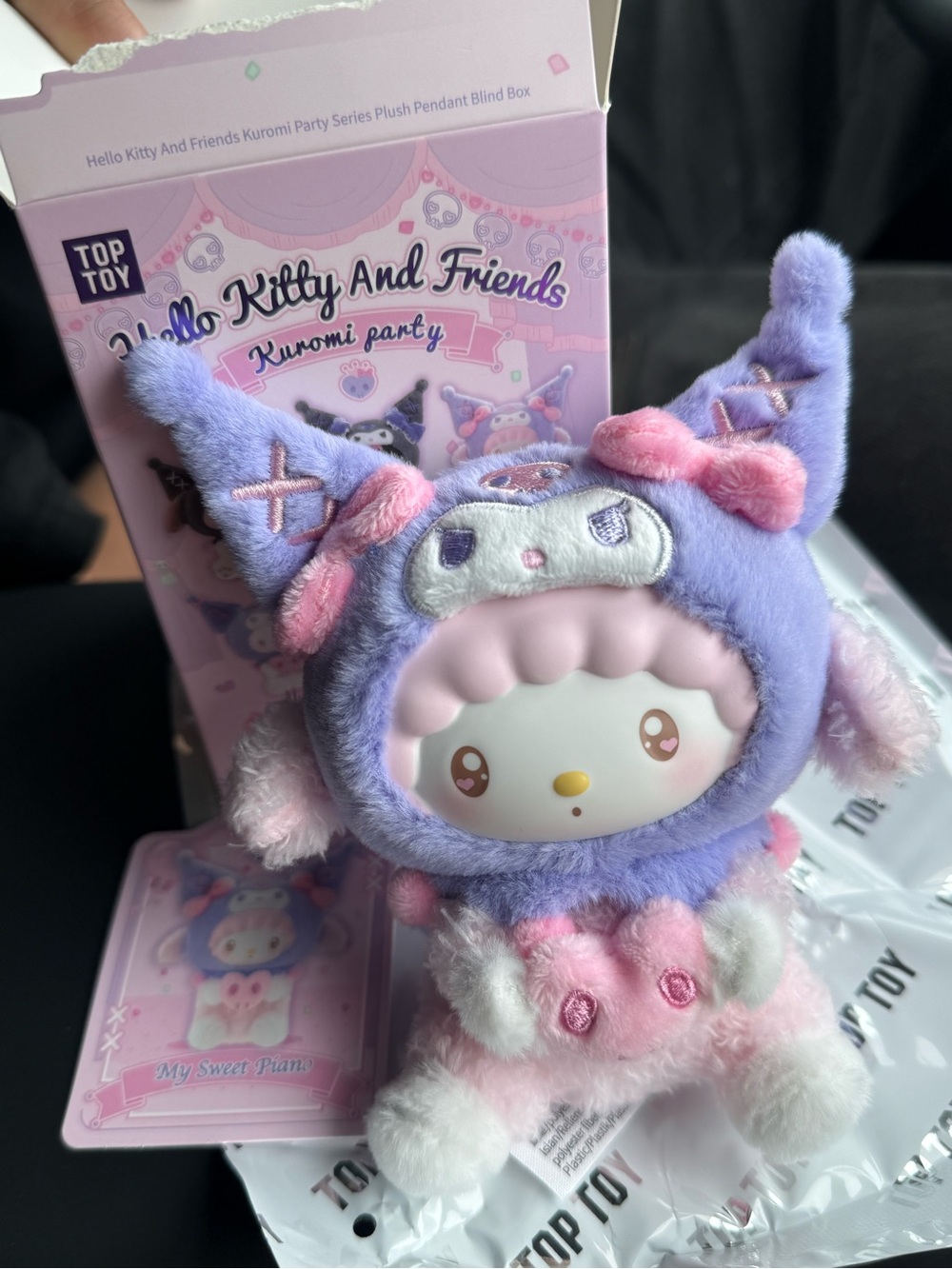 Miniso TopToy Sanrio Hello Kitty and Friends Kuromi party - my sweet piano